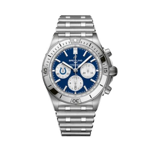 Breitling AB01342B1C2A1 : Chronomat B01 42 NFL Indianapolis Colts