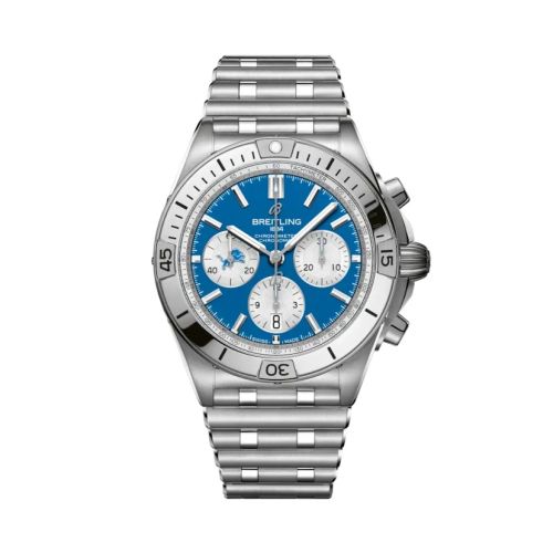 Breitling AB01342B1CCA1 : Chronomat B01 42 NFL Detroit Lions