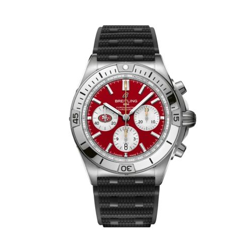 Breitling AB01342B1K1S1 : Chronomat B01 42 NFL San Francisco 49ers