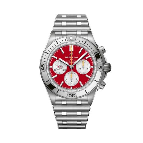 Breitling AB01342B1K5A1 : Chronomat B01 42 NFL Kansas City Chiefs