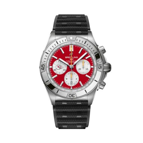 Breitling AB01342B1K5S1 : Chronomat B01 42 NFL Kansas City Chiefs