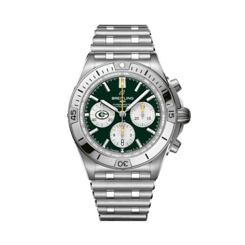 Breitling AB01342B1L1A1 : Chronomat B01 42 NFL Green Bay Packers