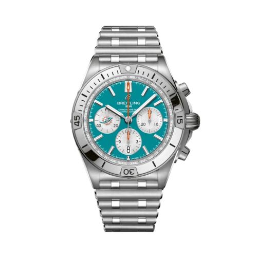 Breitling AB01342B1L2A1 : Chronomat B01 42 NFL Miami Dolphins