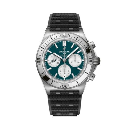 Breitling AB01342B1L4S1 : Chronomat B01 42 NFL Philadelphia Eagles