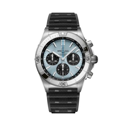 Breitling PB0134101C1S2 : Chronomat B01 42 Stainless Steel / Platinum / Ice Blue