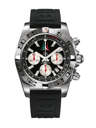 Breitling AB01104D.BC62.153S : Chronomat 44 Stainless Steel / Frecce Tricolori / Rubber