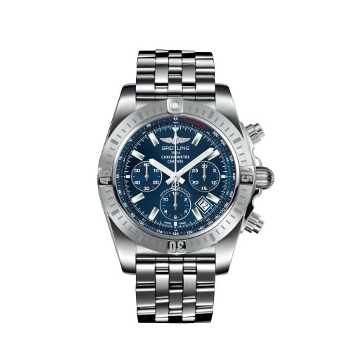 Breitling AB011511/C956/388A : Chronomat 44 Stainless Steel / Blue / Japan Special Edition