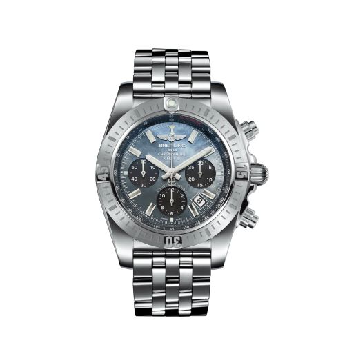 Breitling AB01152A /BH20 /388A : Chronomat 44 Stainless Steel / Black MOP / Japan Special Edition