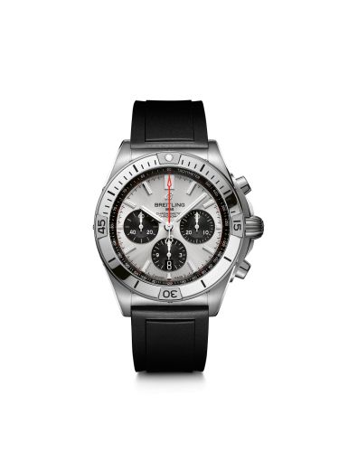 Breitling AB0134101G1S1 : Chronomat B01 42 Stainless Steel / Silver / Rubber / China