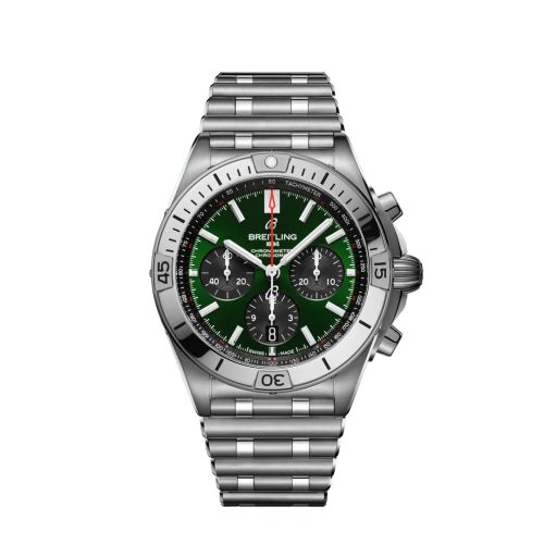 Breitling AB01343A1L1A1 : Chronomat B01 42 Stainless Steel / Bentley / Rouleaux