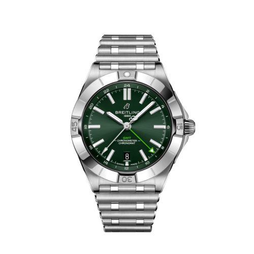 Breitling P323981A1LA1 : Chronomat 40 GMT Stainless Steel / Green - Germany