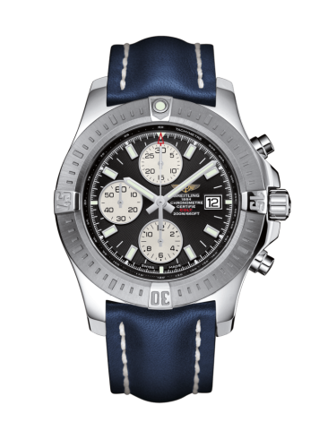 Breitling A1338811/BD83/105X/A20BA.1 : Colt Chronograph Automatic Stainless Steel / Volcano Black / Calf / Pin