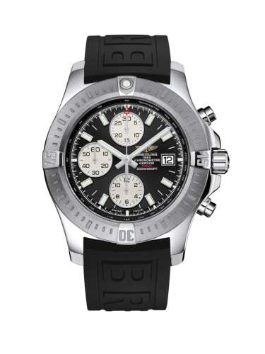 Breitling A1338811/BD83/153S/A20D.2 : Colt Chronograph Automatic Stainless Steel / Volcano Black / Rubber / Folding