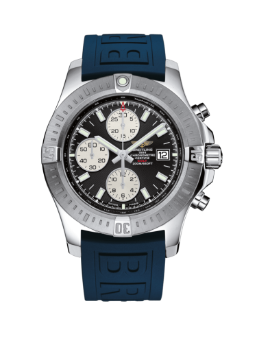 Breitling A1338811/BD83/157S/A20D.2 : Colt Chronograph Automatic Stainless Steel / Volcano Black / Rubber / Folding