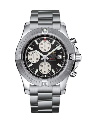 Breitling A1338811.BD83.173A : Colt Chronograph Automatic Stainless Steel / Volcano Black / Bracelet