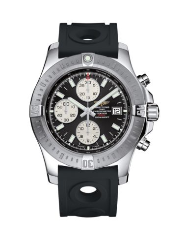 Breitling A1338811/BD83/227S/A20S.1 : Colt Chronograph Automatic Stainless Steel / Volcano Black / Rubber / Pin