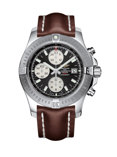 Breitling A1338811/BD83/438X/A20D.1 : Colt Chronograph Automatic Stainless Steel / Stratus Silver / Calf / Folding