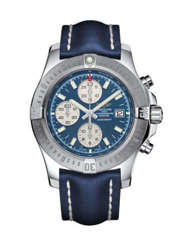 Breitling A13388111C1X1 : Colt Chronograph Automatic Stainless Steel / Mariner Blue / Calf / Pin