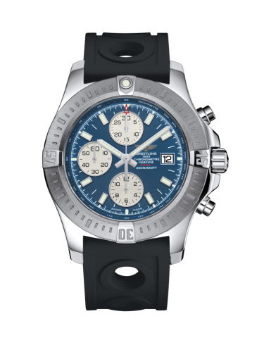 Breitling A1338811/C914/227S/A20S.1 : Colt Chronograph Automatic Stainless Steel / Mariner Blue / Rubber / Pin