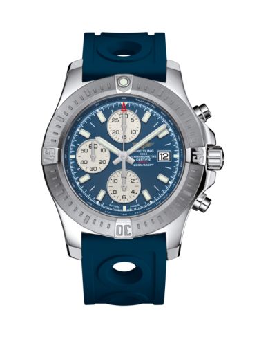 Breitling A1338811.C914.228S/A20S.1 : Colt Chronograph Automatic Stainless Steel / Mariner Blue / Rubber / Pin