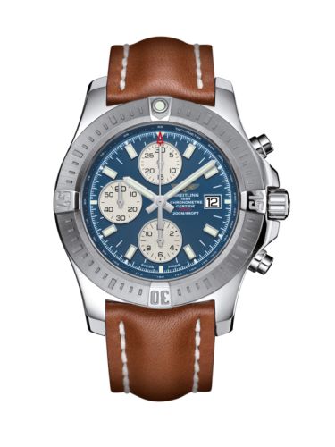 Breitling A1338811/C914/433X/A20BA.1 : Colt Chronograph Automatic Stainless Steel / Mariner Blue / Calf / Pin