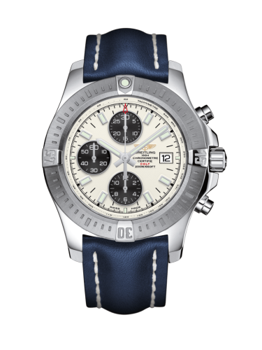 Breitling A1338811/G804/105X/A20BA.1 : Colt Chronograph Automatic Stainless Steel / Stratus Silver / Calf / Pin