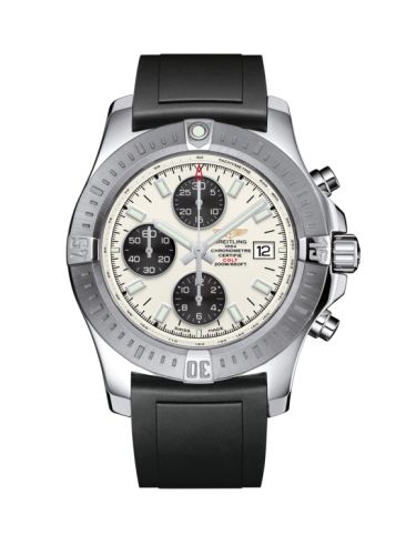 Breitling A1338811/G804/131S/A20S.1 : Colt Chronograph Automatic Stainless Steel / Stratus Silver / Rubber / Pin