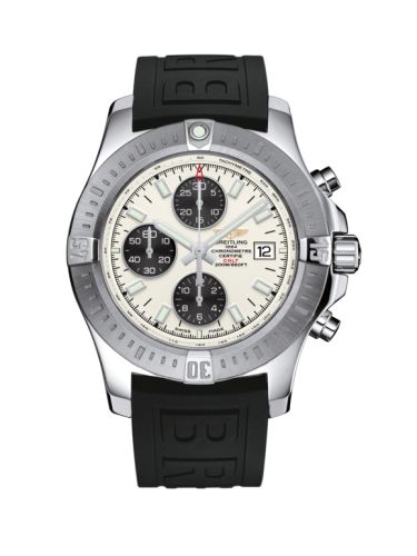 Breitling A1338811/G804/152S/A20S.1 : Colt Chronograph Automatic Stainless Steel / Stratus Silver / Rubber / Pin