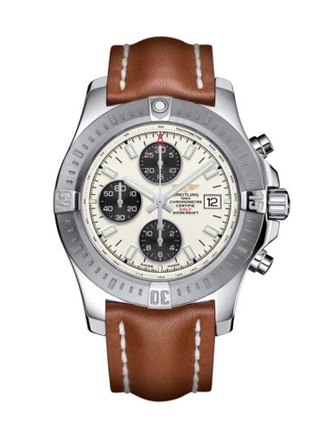 Breitling A1338811/G804/433X/A20BA.1 : Colt Chronograph Automatic Stainless Steel / Stratus Silver / Calf / Pin