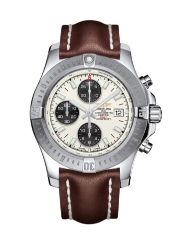 Breitling A1338811/G804/437X/A20BA.1 : Colt Chronograph Automatic Stainless Steel / Stratus Silver / Calf / Pin