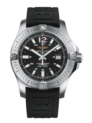 Breitling A1738811.BD44.152S : Colt 44 Automatic Volcano Black / Rubber