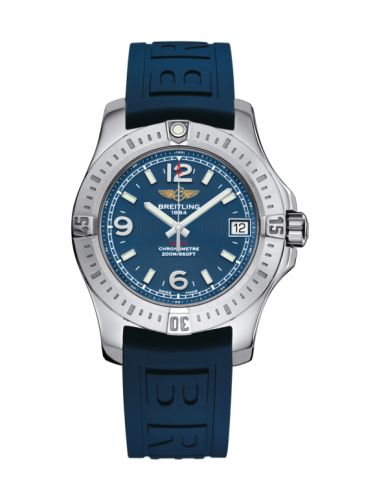 Breitling A7438911/C913/238S/A16S.1 : Colt 36 Mariner Blue / Rubber / Pin