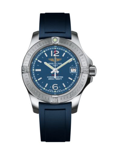 Breitling A7738811/C908/141S/A14S.1 : Colt Lady Mariner Blue / Rubber / Pin