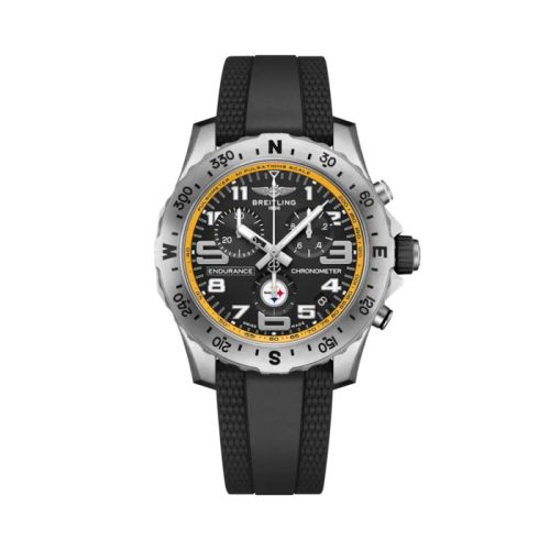 Breitling E823106A1BQS1 : Breitling Endurance Pro 44 NFL Pittsburgh Steelers Edition