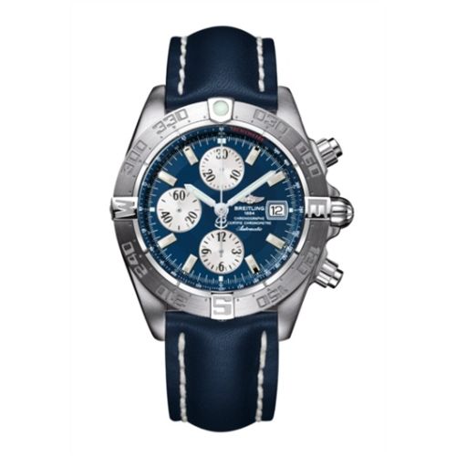 Breitling A1336410/C645/105X : Galactic Chronograph II Stainless Steel / Blue