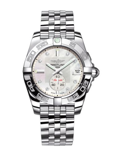 Breitling A37330121A1A1 : Galactic 36 Automatic Stainless Steel / Pearl Diamond / Bracelet