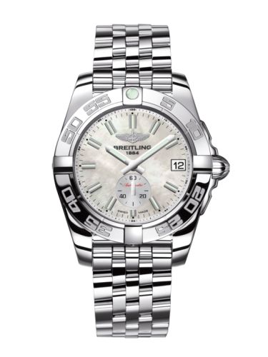 Breitling A3733012/A788/376A : Galactic 36 Automatic Stainless Steel / Pearl / Bracelet
