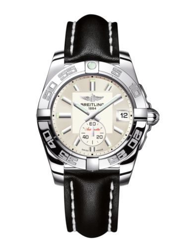 Breitling A3733012/G706/414X/A16BA.1 : Galactic 36 Automatic Stainless Steel / Stratus Silver / Calf