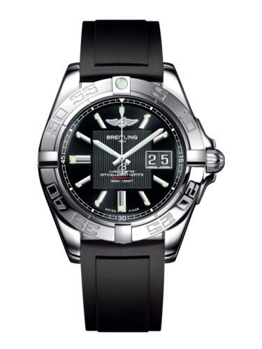 Breitling A49350L2.BA07.132S Galactic 41 Stainless Steel Trophy Black Rubber WatchBase