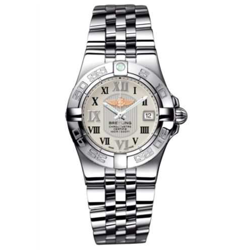 Breitling A71340L2.G670.368A : Galactic 30 Silver / Roman / Bracelet