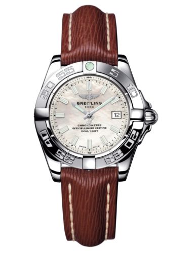 Breitling A71356L2.A787.211X : Galactic 32 Stainless Steel / Pearl / Sahara