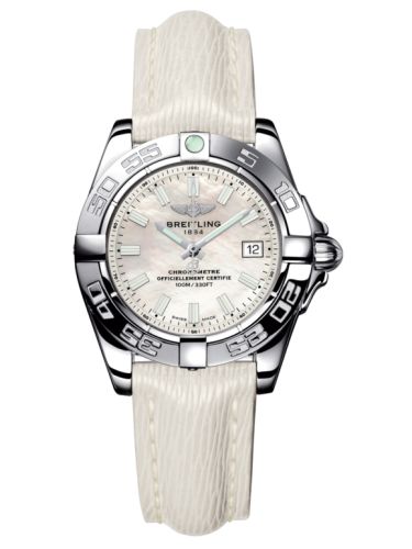 Breitling A71356L2.A787.235X : Galactic 32 Stainless Steel / Pearl / Sahara