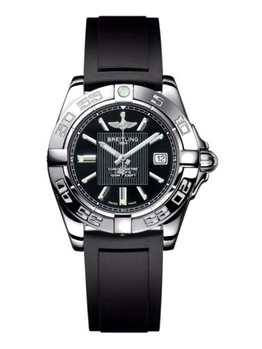 Breitling A71356L2.BA10.133S : Galactic 32 Stainless Steel / Trophy Black / Rubber