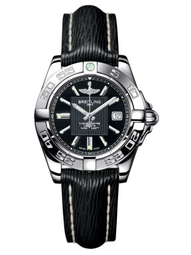 Breitling A71356L2.BA10.208X : Galactic 32 Stainless Steel / Trophy Black / Sahara