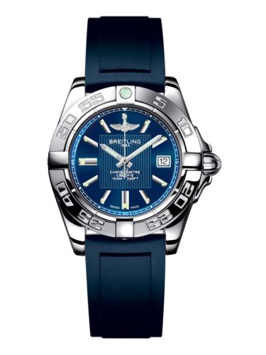 Breitling A71356L2.C811.141S : Galactic 32 Stainless Steel / Metallica Blue / Rubber