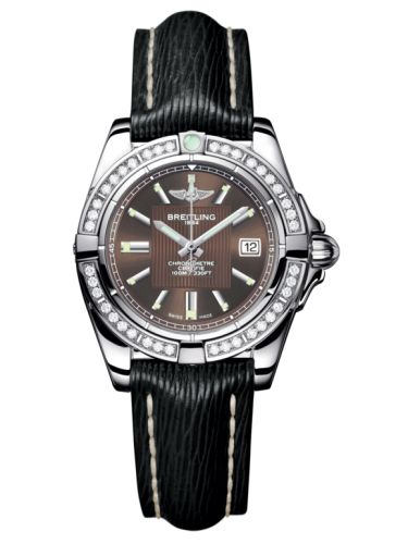 Breitling A71356LA.Q579.208X : Galactic 32 Stainless Steel / Diamond / Solar Bronze / Sahara