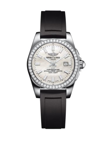 Breitling A7234853/A784/248S/A12S.1 : Galactic 29 Stainless Steel / Diamond / Pearl / Rubber