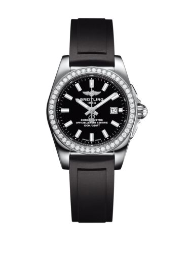 Breitling A7234853/BE49/248S/A12S.1 : Galactic 29 Stainless Steel / Diamond / Trophy Black / Rubber