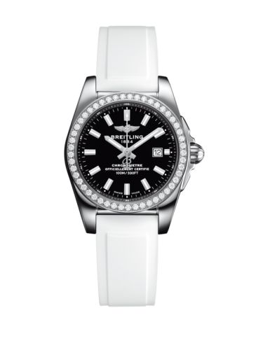 Breitling A7234853/BE49/249S/A12S.1 : Galactic 29 Stainless Steel / Diamond / Trophy Black / Rubber