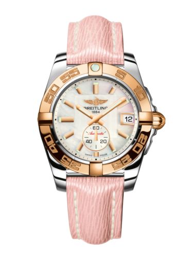 Breitling C3733012/A724/239X/A16BA.1 : Galactic 36 Automatic Stainless Steel / Rose Gold / Pearl / Sahara